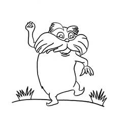 Coloriage Le Lorax (Films d'Animation) #203491 à imprimer et colorier