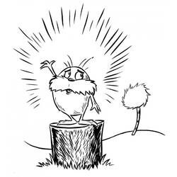 Coloriage Le Lorax (Films d'Animation) #203492 à imprimer et colorier