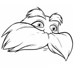 Coloriage Le Lorax (Films d'Animation) #203494 à imprimer et colorier