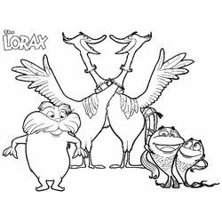 Coloriage Le Lorax (Films d'Animation) #203496 à imprimer et colorier