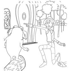 Coloriage Le Lorax (Films d'Animation) #203501 à imprimer et colorier