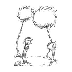 Coloriage Le Lorax (Films d'Animation) #203503 à imprimer et colorier