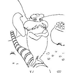 Coloriage Le Lorax (Films d'Animation) #203505 à imprimer et colorier