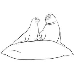 Dessin à colorier: Le Monde De Dory (Films d'Animation) #196077 - Coloriages à Imprimer Gratuits