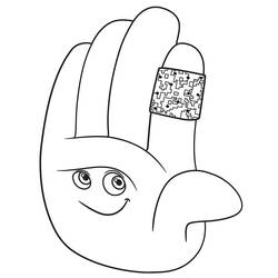 Dessin à colorier: Le Monde Secret des Emojis (Films d'Animation) #198969 - Coloriages à Imprimer Gratuits