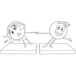 Dessins à colorier: Le Monde Secret des Emojis - Coloriages à Imprimer Gratuits