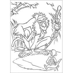 Coloriage imprimable Le Roi Lion (Films d'Animation) #177750 à colorier gratuitement