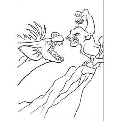 Coloriage Le Roi Lion (Films d'Animation) #177756 à imprimer et colorier