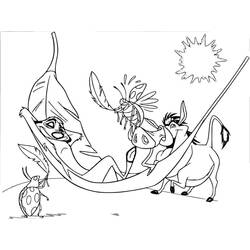 Coloriage Le Roi Lion (Films d'Animation) #177776 à imprimer et colorier