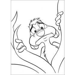 Dessin à colorier: Le Roi Lion (Films d'animation) #73877 - Coloriages à Imprimer Gratuits