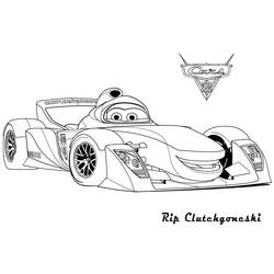 Dessin à colorier: Les Bagnoles (Cars) (Films d'Animation) #199860 - Coloriages à Imprimer Gratuits