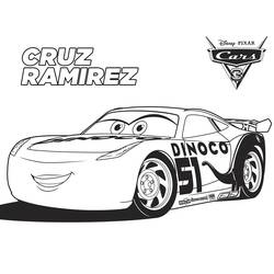 Dessin à colorier: Les Bagnoles (Cars) (Films d'Animation) #199861 - Coloriages à Imprimer Gratuits