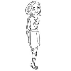 Dessin à colorier: Les Croods (Films d'Animation) #205782 - Coloriages à Imprimer Gratuits