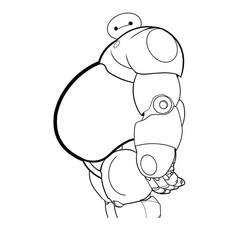 Dessin à colorier: Les Nouveaux Héros (Films d'Animation) #206678 - Coloriages à Imprimer Gratuits