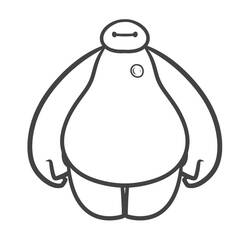 Dessin à colorier: Les Nouveaux Héros (Films d'Animation) #206684 - Coloriages à Imprimer Gratuits