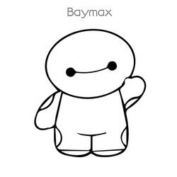 Dessin à colorier: Les Nouveaux Héros (Films d'Animation) #206685 - Coloriages à Imprimer Gratuits