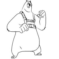 Dessin à colorier: Les Pingouins De Madagascar (Films d'Animation) #207610 - Coloriages à Imprimer Gratuits