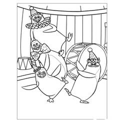 Dessin à colorier: Les Pingouins De Madagascar (Films d'Animation) #207614 - Coloriages à Imprimer Gratuits