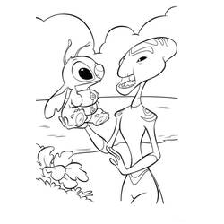 Dessin Lilo et Stitch (Films d'Animation) #187533 à colorier pour petits et grands