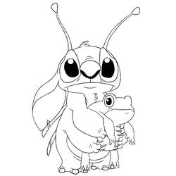 Coloriage Lilo et Stitch (Films d'Animation) #187534 à imprimer et colorier