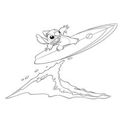 Coloriage Lilo et Stitch (Films d'Animation) #187544 à imprimer et colorier