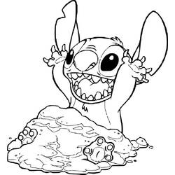 Coloriage Lilo et Stitch (Films d'Animation) #187545 à imprimer et colorier