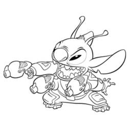 Coloriage Lilo et Stitch (Films d'Animation) #44824 à imprimer et colorier