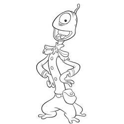 Dessin à colorier: Lilo et Stitch (Films d'Animation) #44845 - Coloriages à Imprimer Gratuits