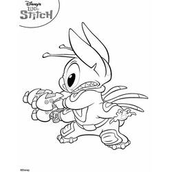 Coloriage Lilo et Stitch (Films d'Animation) #44849 à imprimer et colorier