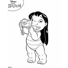Coloriage Lilo et Stitch (Films d'Animation) #44872 à imprimer et colorier