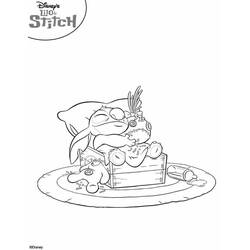 Dessin à colorier: Lilo et Stitch (Films d'Animation) #44882 - Coloriages à Imprimer Gratuits