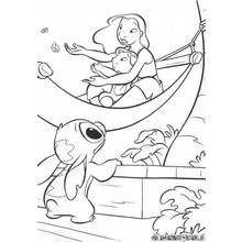 Coloriage Lilo et Stitch (Films d'Animation) #44907 à imprimer et colorier