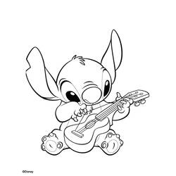 Dessin à colorier: Lilo et Stitch (Films d'Animation) #44918 - Coloriages à Imprimer Gratuits
