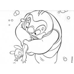 Dessin à colorier: Lilo et Stitch (Films d'Animation) #44930 - Coloriages à Imprimer Gratuits