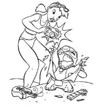 Coloriage Lilo et Stitch (Films d'Animation) #44978 à imprimer et colorier