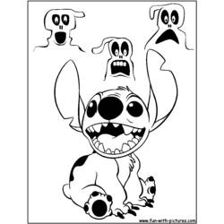 Dessin à colorier: Lilo et Stitch (Films d'Animation) #44989 - Coloriages à Imprimer Gratuits