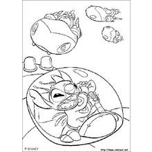 Coloriage Lilo et Stitch (Films d'Animation) #45014 à imprimer et colorier