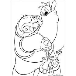 Dessin à colorier: Lilo et Stitch (Films d'Animation) #45060 - Coloriages à Imprimer Gratuits