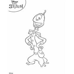 Dessin à colorier: Lilo & Stitch (Films d'animation) #44861 - Coloriages à Imprimer Gratuits