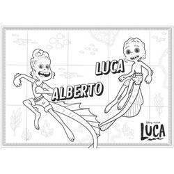 Dessin à colorier: Luca (Films d'Animation) #196770 - Coloriages à Imprimer Gratuits