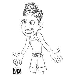 Dessin à colorier: Luca (Films d'Animation) #196773 - Coloriages à Imprimer Gratuits