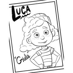 Dessin à colorier: Luca (Films d'Animation) #196795 - Coloriages à Imprimer Gratuits