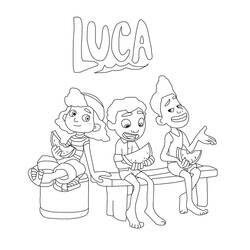 Dessins à colorier: Luca - Coloriages à Imprimer Gratuits