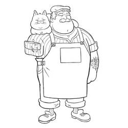 Dessin à colorier: Luca (Films d'Animation) #196806 - Coloriages à Imprimer Gratuits