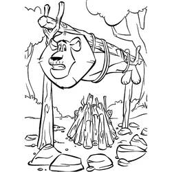 Dessin à colorier: Madagascar (Dessin Animé) (Films d'Animation) #209791 - Coloriages à Imprimer Gratuits