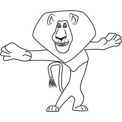 Dessin à colorier: Madagascar (Dessin Animé) (Films d'Animation) #209792 - Coloriages à Imprimer Gratuits