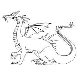 Dessin à colorier: Maléfique (Disney) (Films d'Animation) #208947 - Coloriages à Imprimer Gratuits