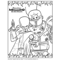 Dessin à colorier: Megamind (Films d'animation) #46326 - Coloriages à Imprimer Gratuits
