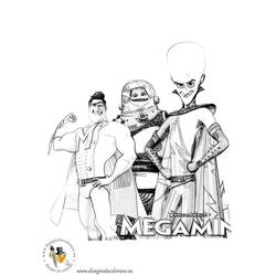 Dessin à colorier: Megamind (Films d'animation) #46521 - Coloriages à Imprimer Gratuits
