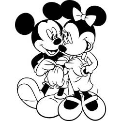Dessin à colorier: Mickey (Films d'animation) #170096 - Coloriages à Imprimer Gratuits